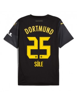 Billige Borussia Dortmund Niklas Sule #25 Bortedrakt 2024-25 Kortermet